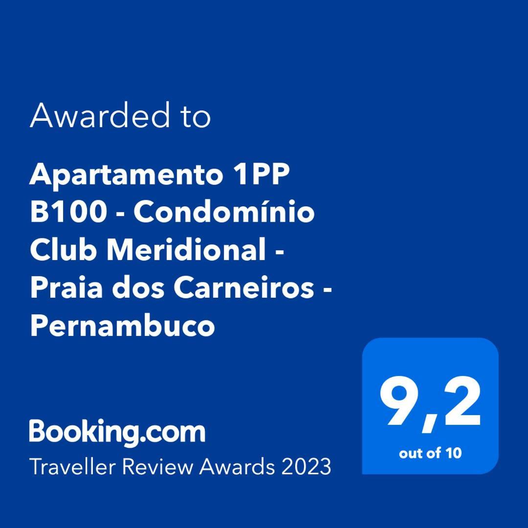 Apartamento 1PP B100 - Condomínio Club Meridional - Praia dos Carneiros - Pernambuco Exterior foto